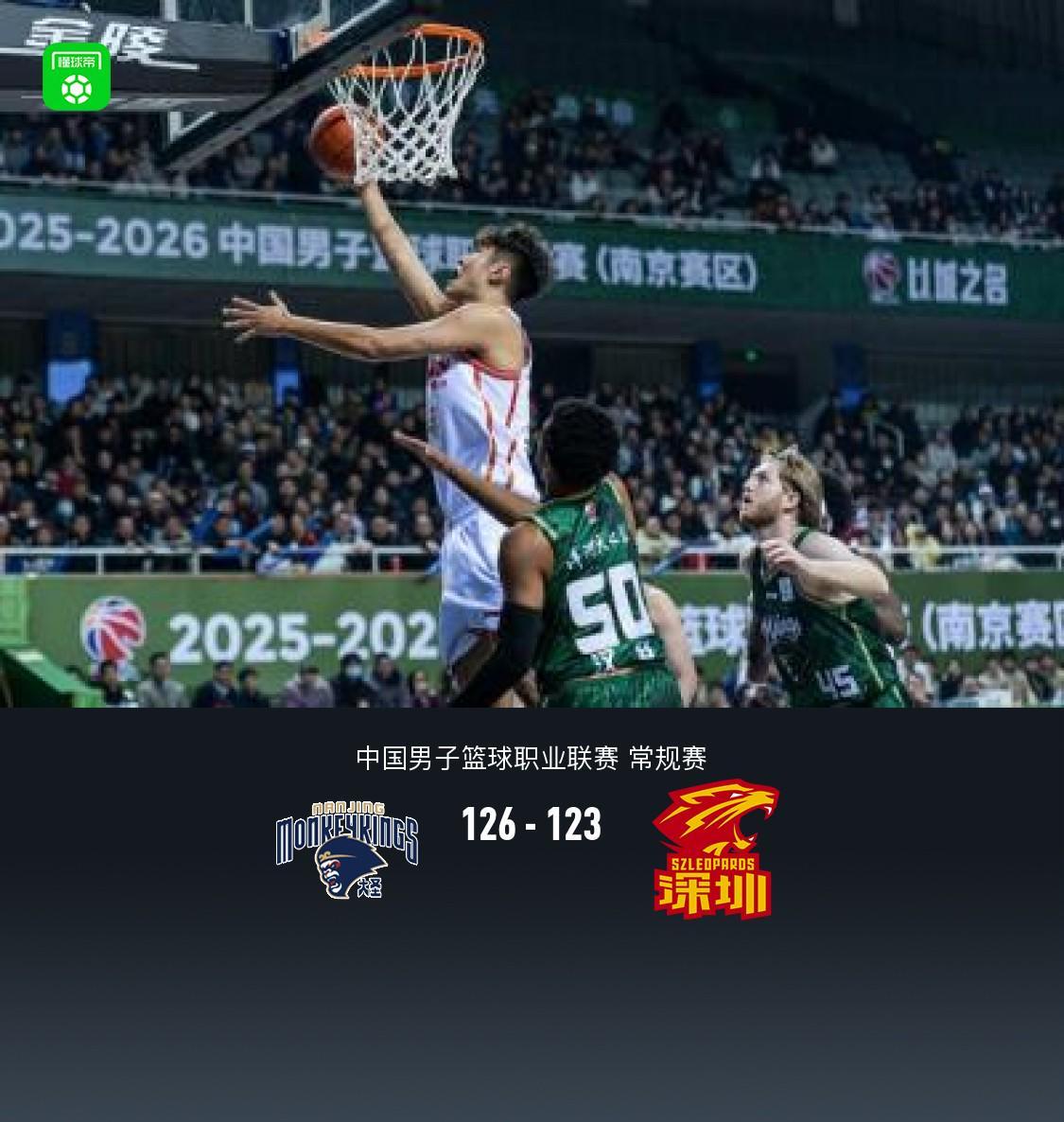 开云APP-同曦126-123双加时逆转深圳，郭昊文31+6+10，史密斯空砍44分